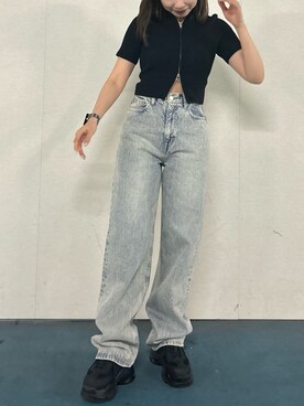 松本つづみさん（レディース・158cm）の春コーディネート