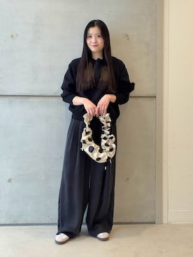 「かぐれ（カグレ）のアイテム」を使った、meiさん（レディース・157cm）の春コーディネート