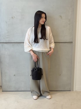 「FORK&SPOON（フォークアンドスプーン）のアイテム」を使った、meiさん（レディース・157cm）の春コーディネート