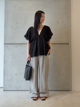 「URBAN RESEARCH Sonny Label（アーバンリサーチサニーレーベル）のアイテム」を使った、meiさん（レディース・157cm）の夏コーディネート
