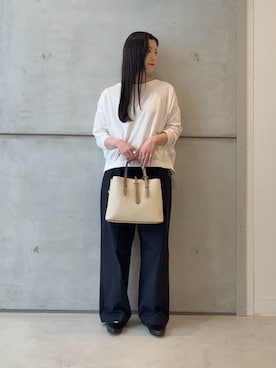 「URBAN RESEARCH DOORS（アーバンリサーチドアーズ）のアイテム（パンプス）」を使った、meiさん（レディース・157cm）の春コーディネート
