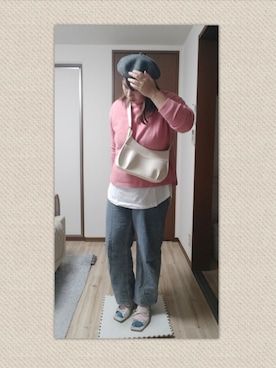 「アイテム（ニット/セーター）」を使った、kirinさん（レディース・169cm・30代）の秋コーディネート