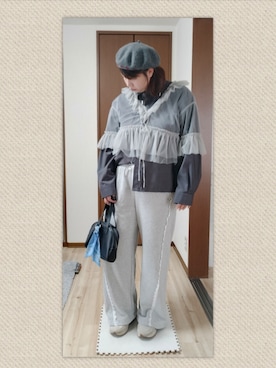 「アイテム（チャーム）」を使った、kirinさん（レディース・169cm）の秋コーディネート