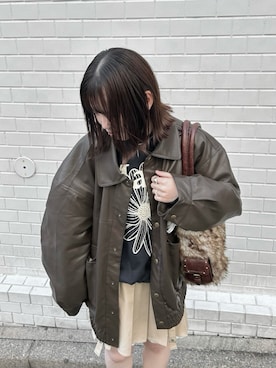 cacoさん（骨格ストレート・レディース・151cm）の冬コーディネート