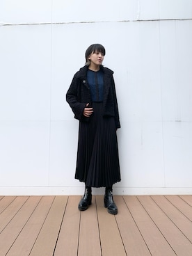 「ナラカミーチェ」｜「アイテム（ジャケット/アウター）」を使った、kmmr94さん（レディース・161cm）の秋コーディネート