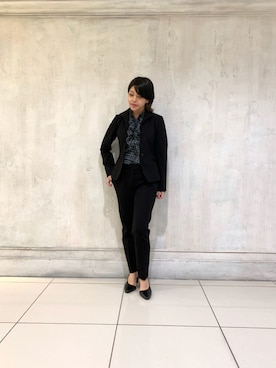 「ナラカミーチェ」｜「アイテム（ジャケット/アウター）」を使った、kmmr94さん（レディース・161cm）の秋コーディネート