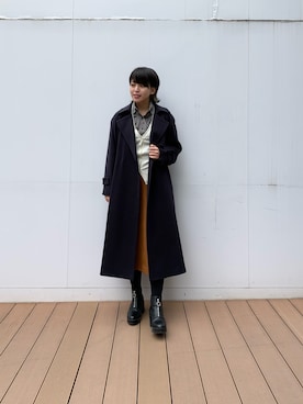 「ナラカミーチェ」｜「アイテム（ジャケット/アウター）」を使った、kmmr94さん（レディース・161cm）の秋コーディネート