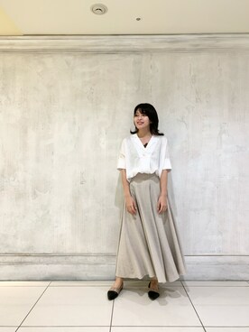 「ナラカミーチェ」｜kmmr94さん（レディース・161cm）の夏コーディネート