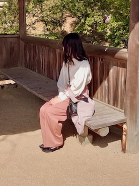 ふさん（レディース・156cm）の春コーディネート