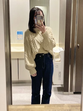 「epimi épimmy」｜ふさん（レディース・156cm）の冬コーディネート