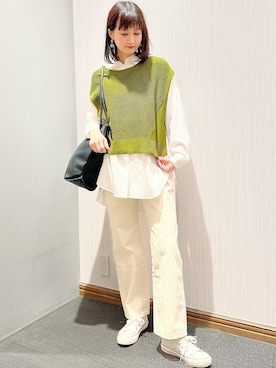 satomikamoさん(レディース・162cm)の春コーディネート