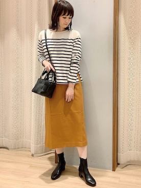 satomikamoさん（レディース・162cm）の秋コーディネート