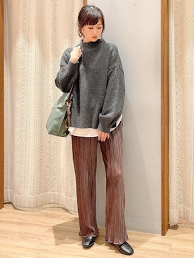 satomikamoさん（レディース・162cm）の秋コーディネート