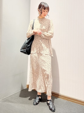 satomikamoさん（レディース・162cm）の春コーディネート