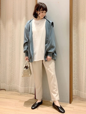 ジップアップパーカー のレディース人気ファッションコーディネート Wear