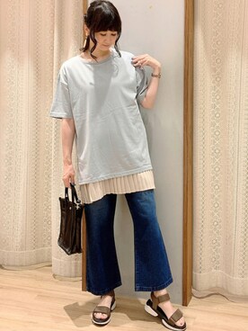 satomikamoさん（レディース・162cm）の夏コーディネート