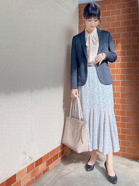 satomikamoさん(レディース・162cm)の春コーディネート