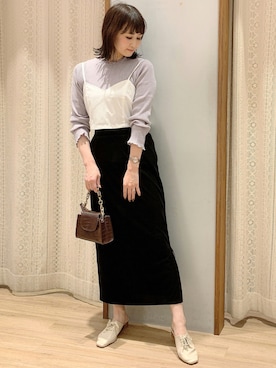 「オリエンタルトラフィック」｜「アイテム（その他）」を使った、satomikamoさん（レディース・162cm）の秋コーディネート
