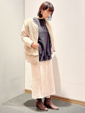 satomikamoさん（レディース・162cm）の冬コーディネート