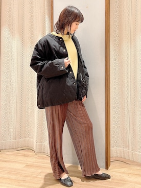 「オリエンタルトラフィック」｜「アイテム（ジャケット/アウター）」を使った、satomikamoさん（レディース・162cm）の冬コーディネート