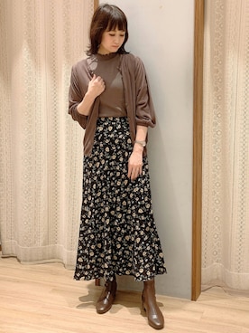 satomikamoさん（レディース・162cm）の秋コーディネート