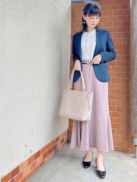 satomikamoさん(レディース・162cm)の春コーディネート