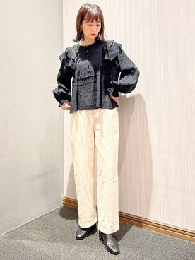 satomikamoさん（レディース・162cm）の春コーディネート