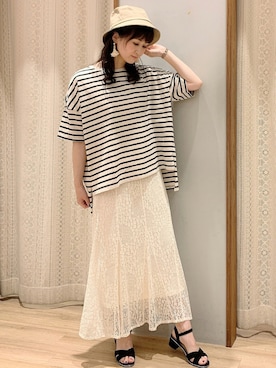 satomikamoさん（レディース・162cm）の夏コーディネート