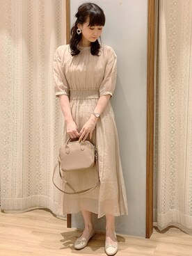 「インナー付き」｜satomikamoさん（レディース・162cm）の夏コーディネート
