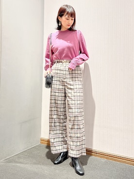 satomikamoさん（レディース・162cm）の冬コーディネート