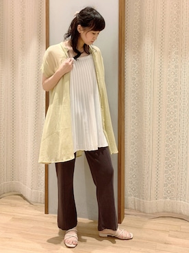 satomikamoさん（レディース・162cm）の夏コーディネート