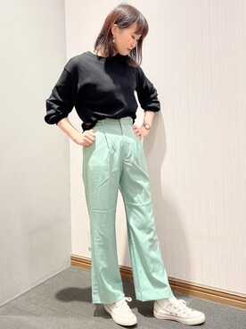 satomikamoさん（レディース・162cm）の春コーディネート