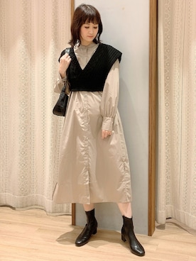 「オリエンタルトラフィック」｜「アイテム（その他）」を使った、satomikamoさん（レディース・162cm）の秋コーディネート