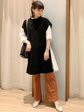 satomikamoさん（レディース・162cm）の秋コーディネート