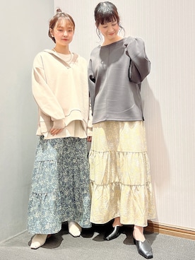 satomikamoさん（レディース・162cm）の春コーディネート