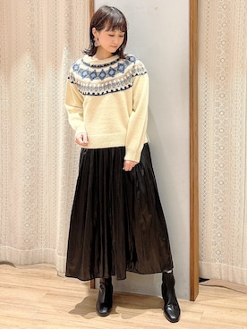 「ノルディック」｜satomikamoさん（レディース・162cm）の秋コーディネート
