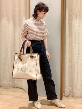 ピンクボーダー の人気ファッションコーディネート Wear