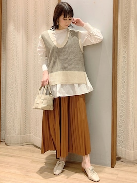 satomikamoさん（レディース・162cm）の秋コーディネート