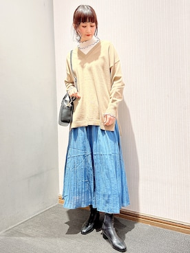 satomikamoさん（レディース・162cm）の冬コーディネート