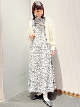 「earth music&ecology（アースミュージックアンドエコロジー）のアイテム」を使った、satomikamoさん（レディース・162cm）の春コーディネート