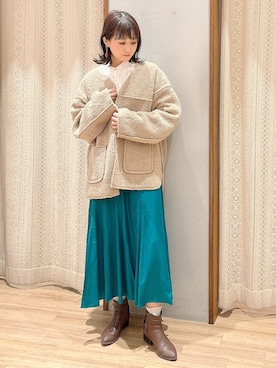 「オリエンタルトラフィック」｜「アイテム（ジャケット/アウター）」を使った、satomikamoさん（レディース・162cm）の秋コーディネート