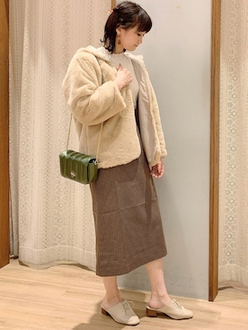 「オリエンタルトラフィック」｜「アイテム（ジャケット/アウター）」を使った、satomikamoさん（レディース・162cm）の秋コーディネート