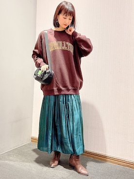 satomikamoさん（レディース・162cm）の冬コーディネート