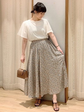 satomikamoさん（レディース・162cm）の夏コーディネート