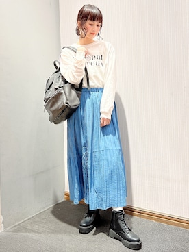「レガートラルゴ」｜satomikamoさん（レディース・162cm）の冬コーディネート