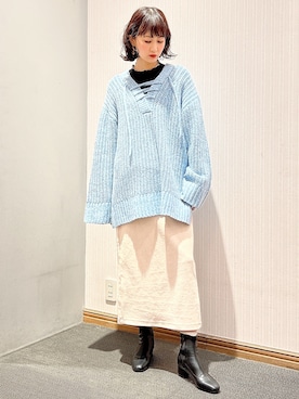 satomikamoさん（レディース・162cm）の冬コーディネート
