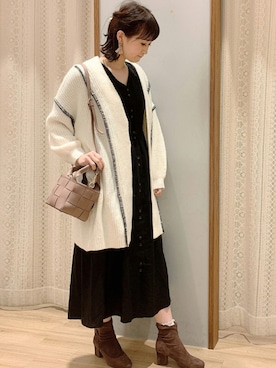 「WEB限定アイテム」｜satomikamoさん（レディース・162cm）の秋コーディネート