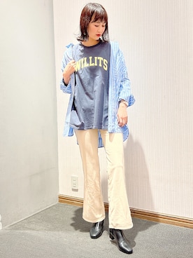 satomikamoさん（レディース・162cm）の冬コーディネート