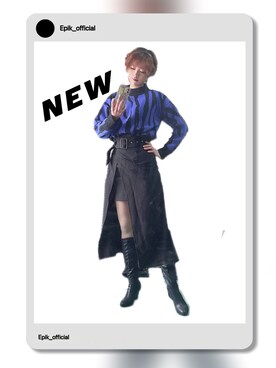 「ページボーイ」｜大和シヲリさん（レディース・168cm）の冬コーディネート