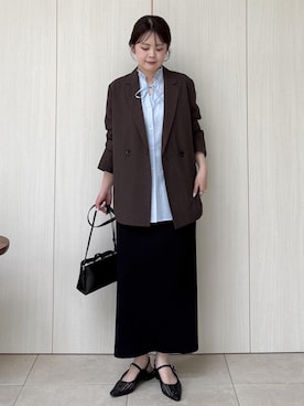 「ROPE' PICNIC（ロペピクニック）のアイテム」を使った、nodokaさん（レディース・161cm）の春コーディネート